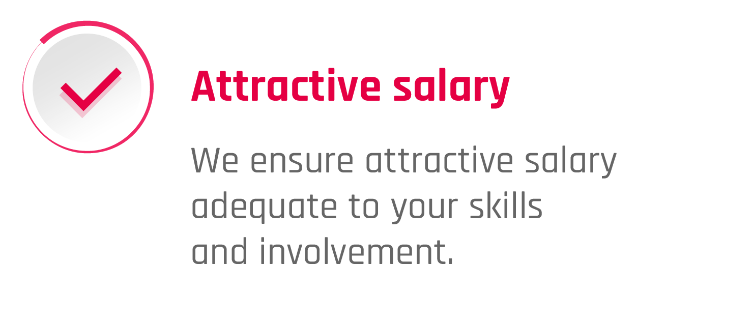 Attractive salary